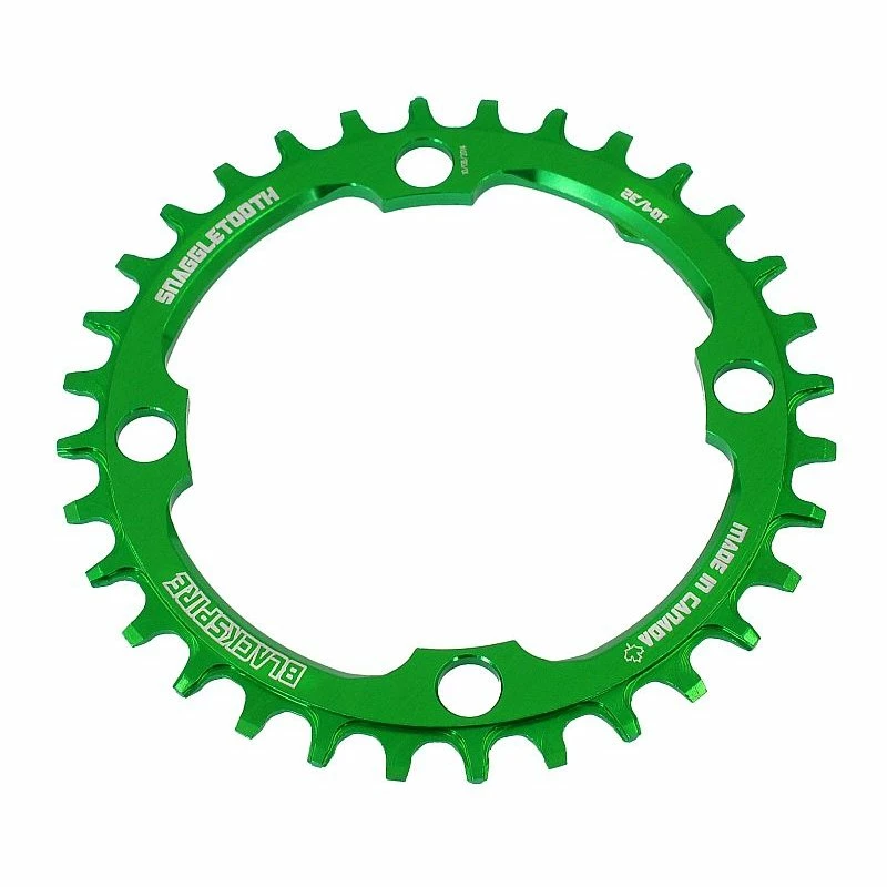 Blackspire, Kettenblatt Snaggletooth 34T Green, XX1 Kompatibel, 104mm Lochkreis, 1x11, 50g, 34 Zahn