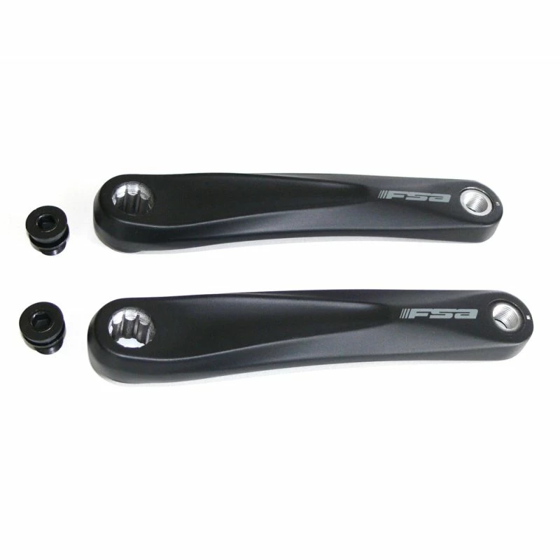 FSA, Kurbeln, Metropolis AL-8/IS Bosch E-Bike, Schwarz, 1 Paar, Alu. ISIS, 175mm