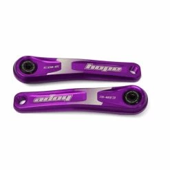 Hope, Kurbeln, E-Bike Crank Arm, Bosch ISIS, 165mm, Purple