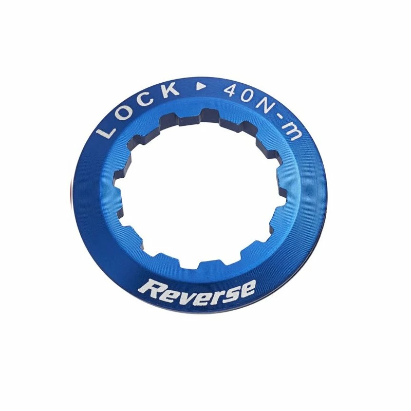 Reverse, Cassette Lock Ring, Kassettenabschlussring, Alu, Für 11 Zahn, 7g, Dark Blue