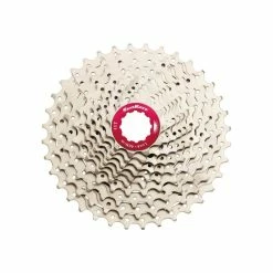 Sunrace, Kassette 10-fach, 11-36, CSMX0 Light, Silber/rot