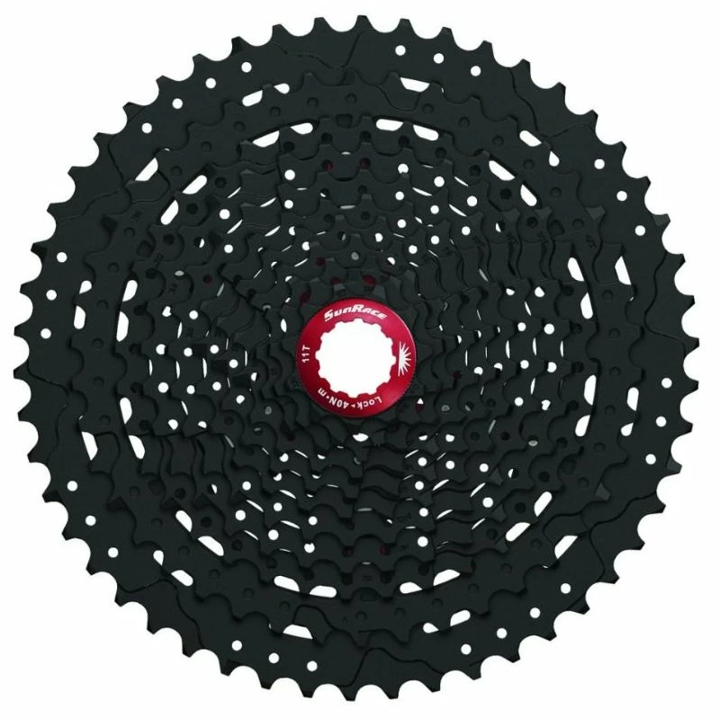 Sunrace, Kassette 11-fach, 11-51, CSMX80 - 11s, Schwarz