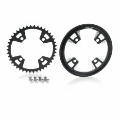 XLC, Bosch E-Bike Kettenblatt, 42 Zahn, Incl. Schurzring, LK104mm, Schwarz